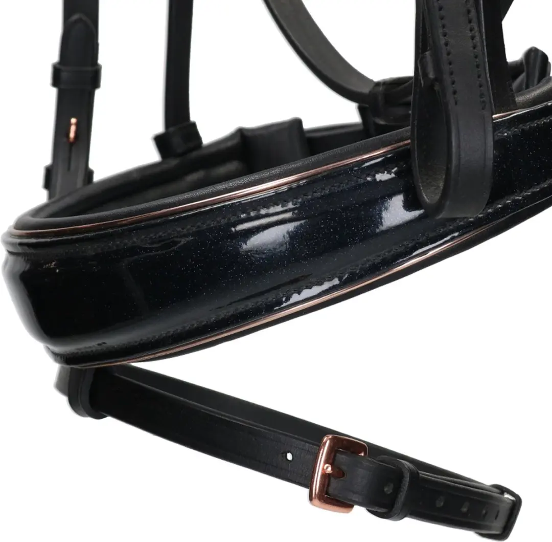 Horsegear Hoofdstel HGblush Pony - Zwart