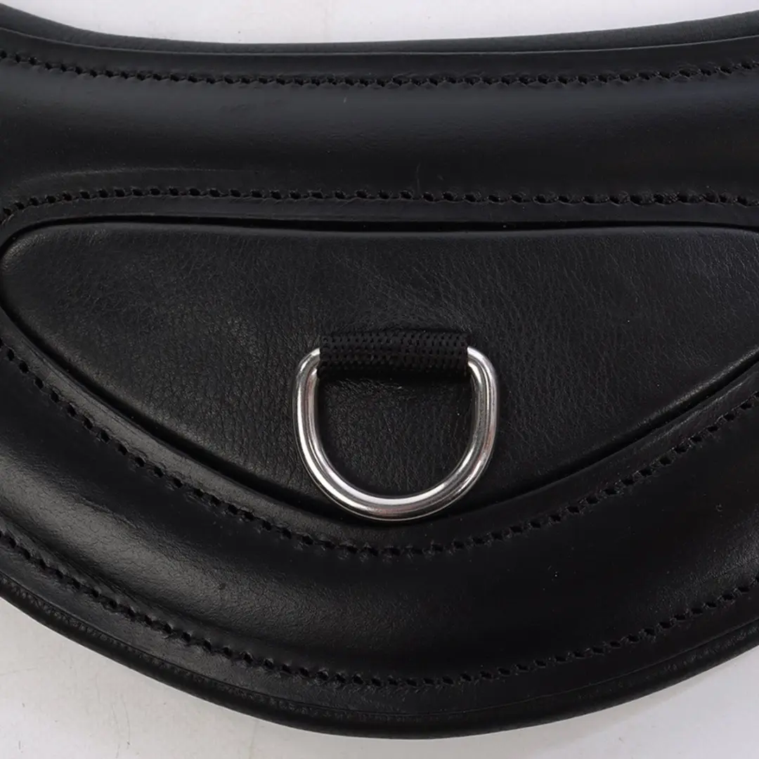 Horsegear HGLuxe Leather Singel - Zwart