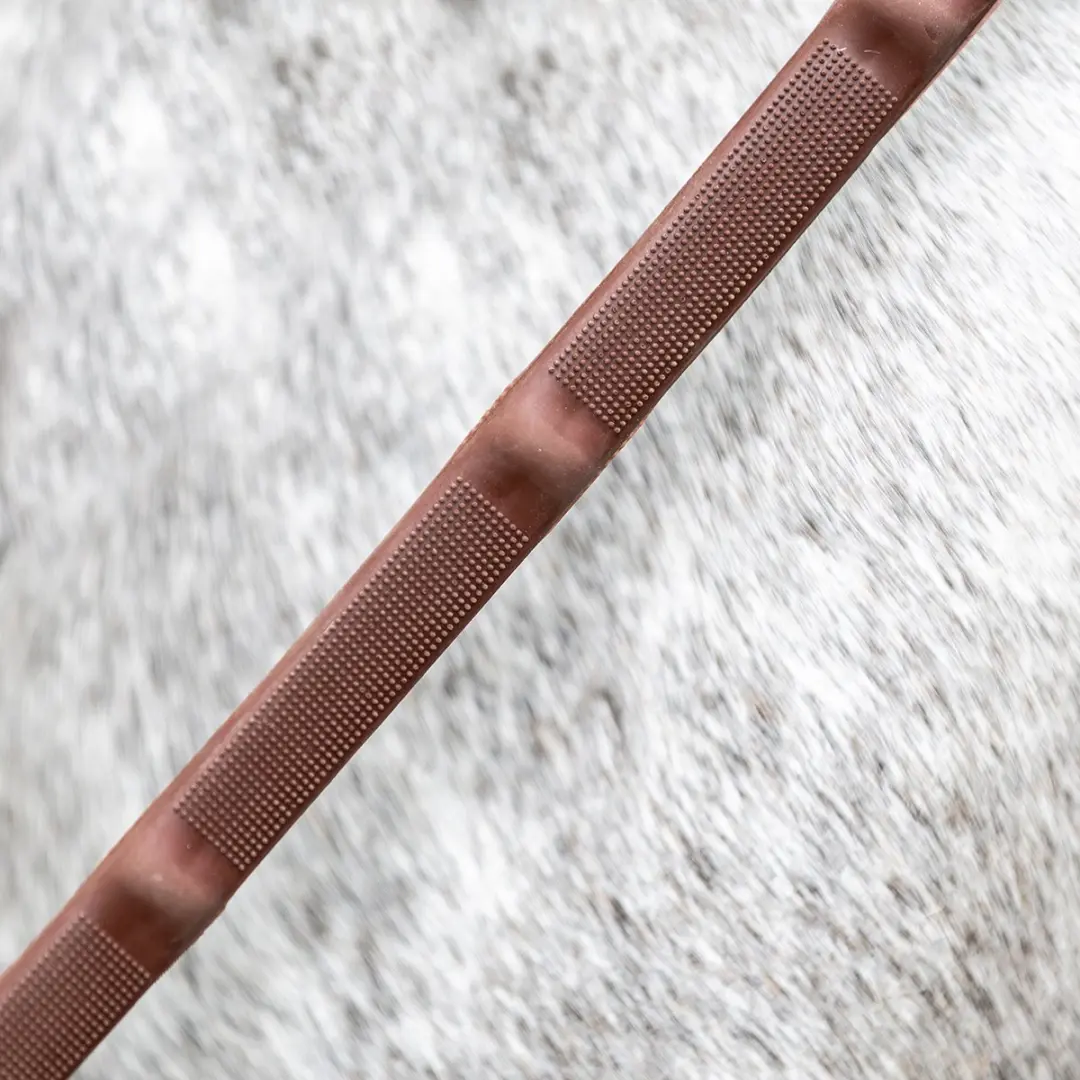 Horsegear Teugels HGsoft Rubber Full - Bruin