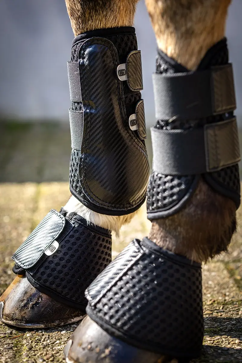 Horsegear Hgcarbon Mesh Beenbeschermers XL - 2 Stuks