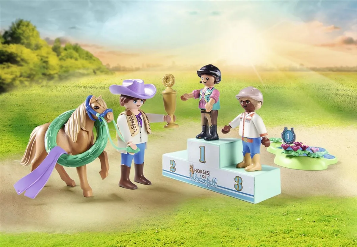 Playmobil Horses of Waterfall Ponytoernooi 71495 - Multicolor