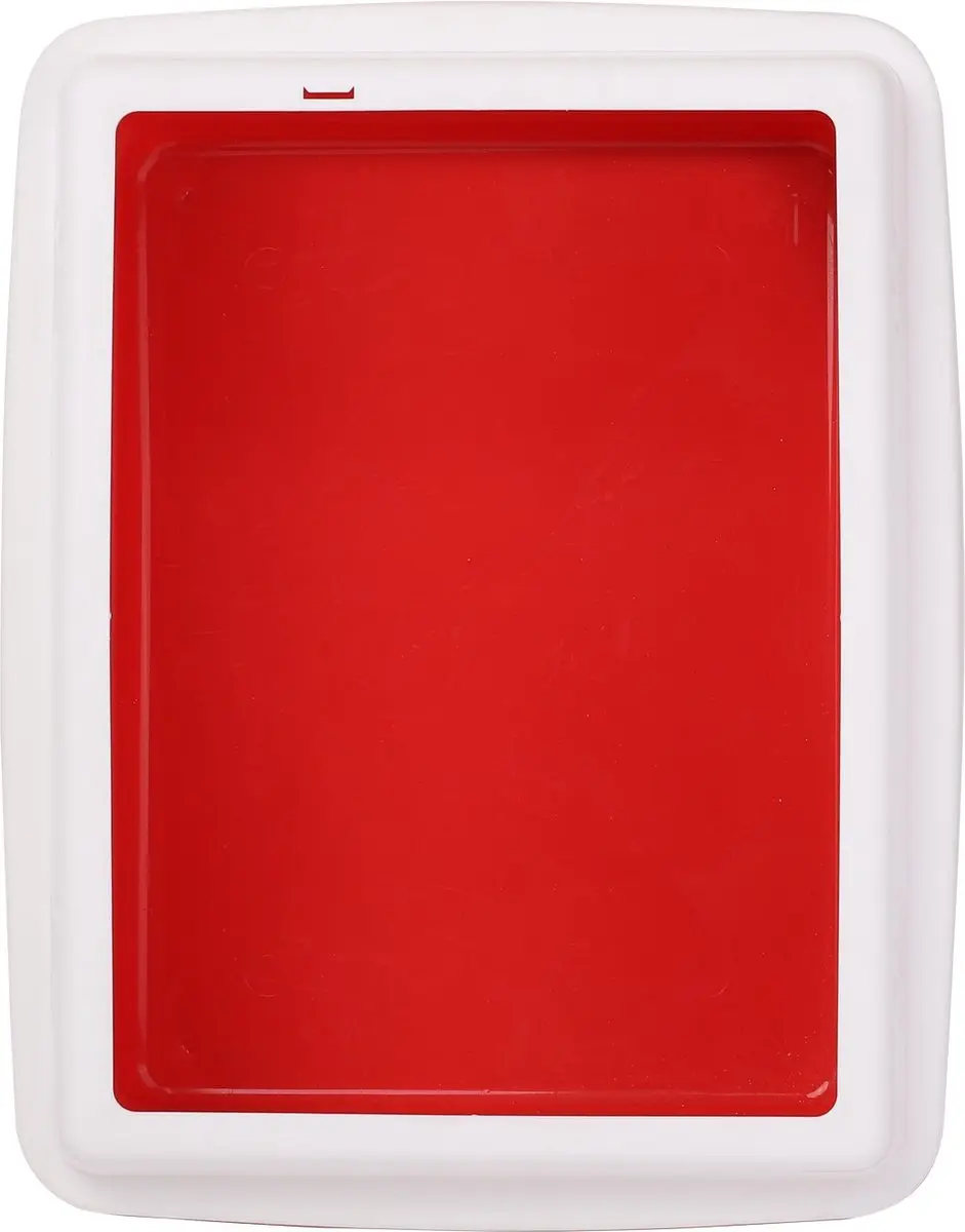 Nobleza Open Kattenbak 43x33x17cm - Rood