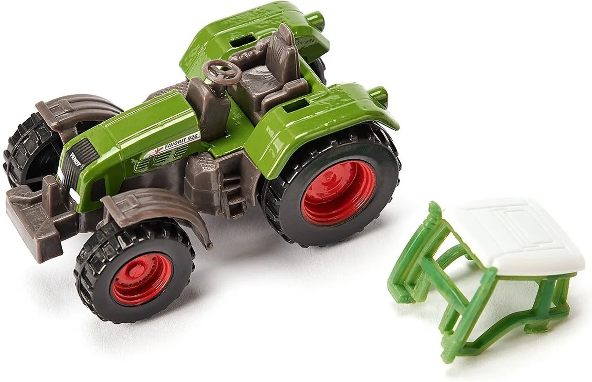 SIKU 1605 Fendt Tractor met Krampe Kipwagen - Metaal/Kunststof
