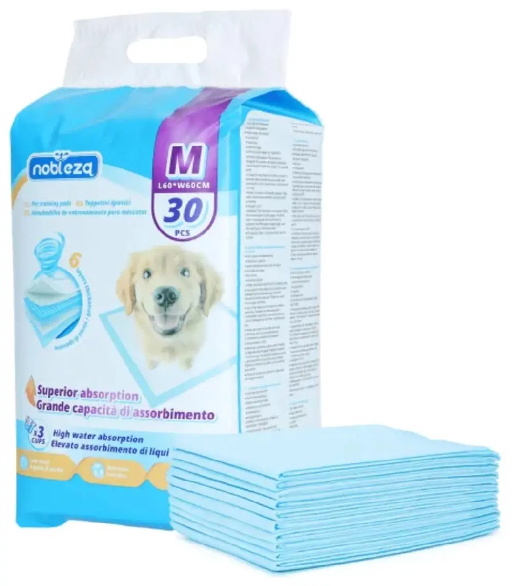 Nobleza 48WQC Puppy Training Pads 60x60cm
