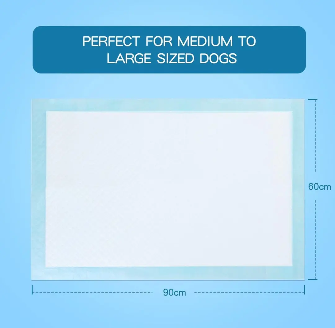 Nobleza 48WQC Puppy Training Pads 60x60cm - 30 Stuks - afbeelding 6 van 6