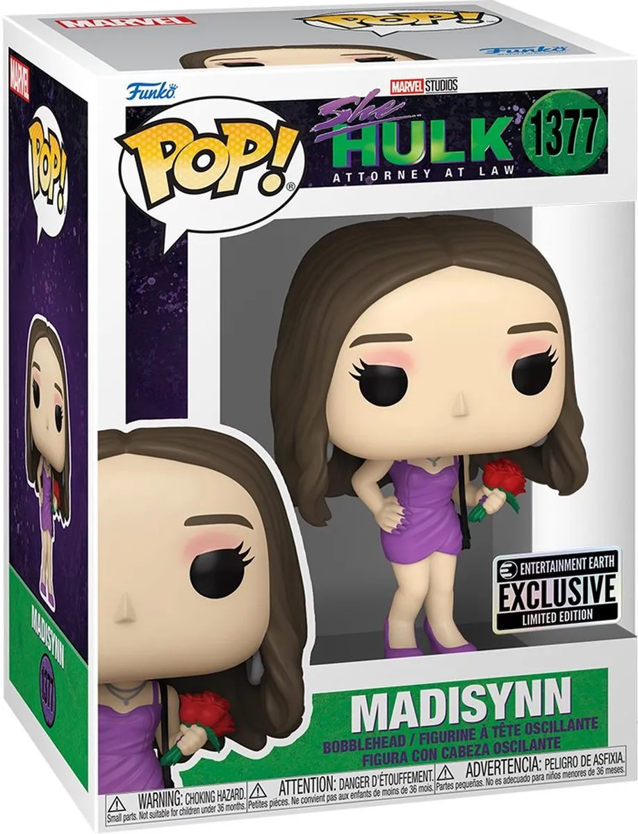 Funko Pop! Marvel She-Hulk Madisyn #1377 EE Exclusive - Paars