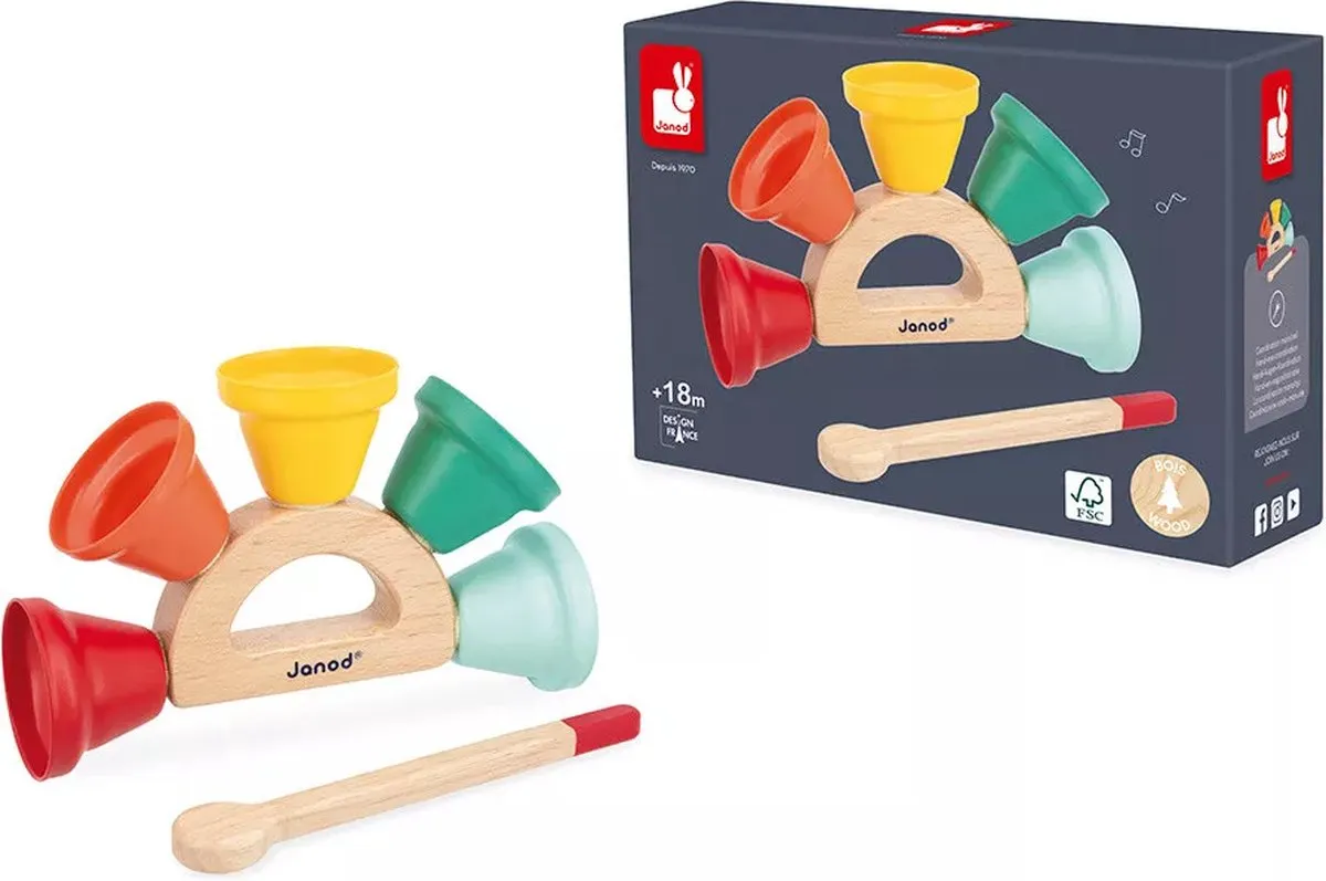 Janod Gioia Belletjes Multikleur