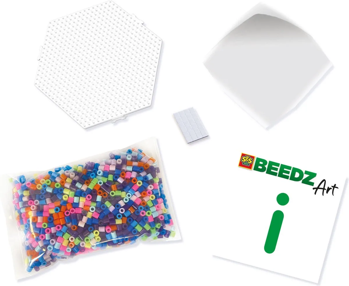 SES Creative Beedz Art 3D Vlinders & Insecten - 1600 Strijkkralen