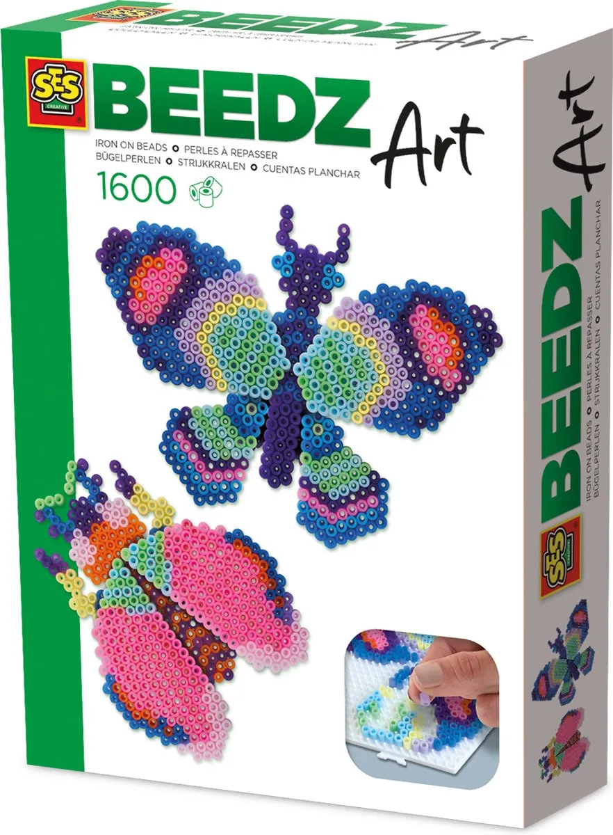 SES Creative Beedz Art 3D Vlinders & Insecten