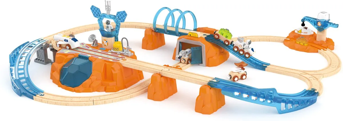 Hape Mars Verkenning Rail Set E3799