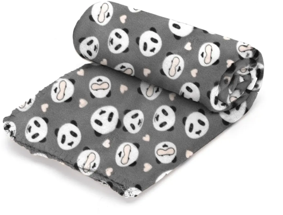 Nobleza Panda Print Huisdierdeken