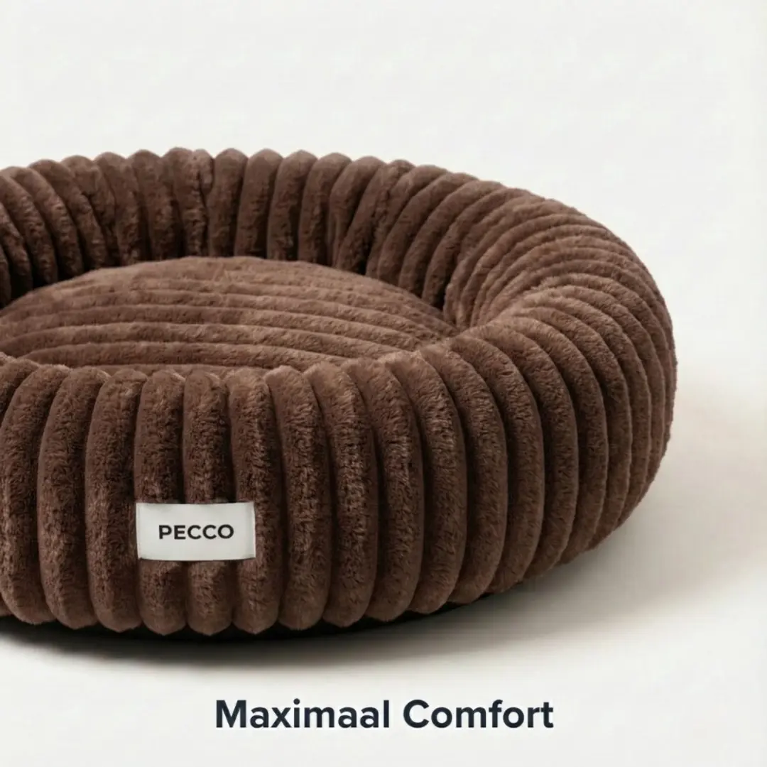 Pecco Luxe Orthopedische Kattenmand 50cm - Bruin