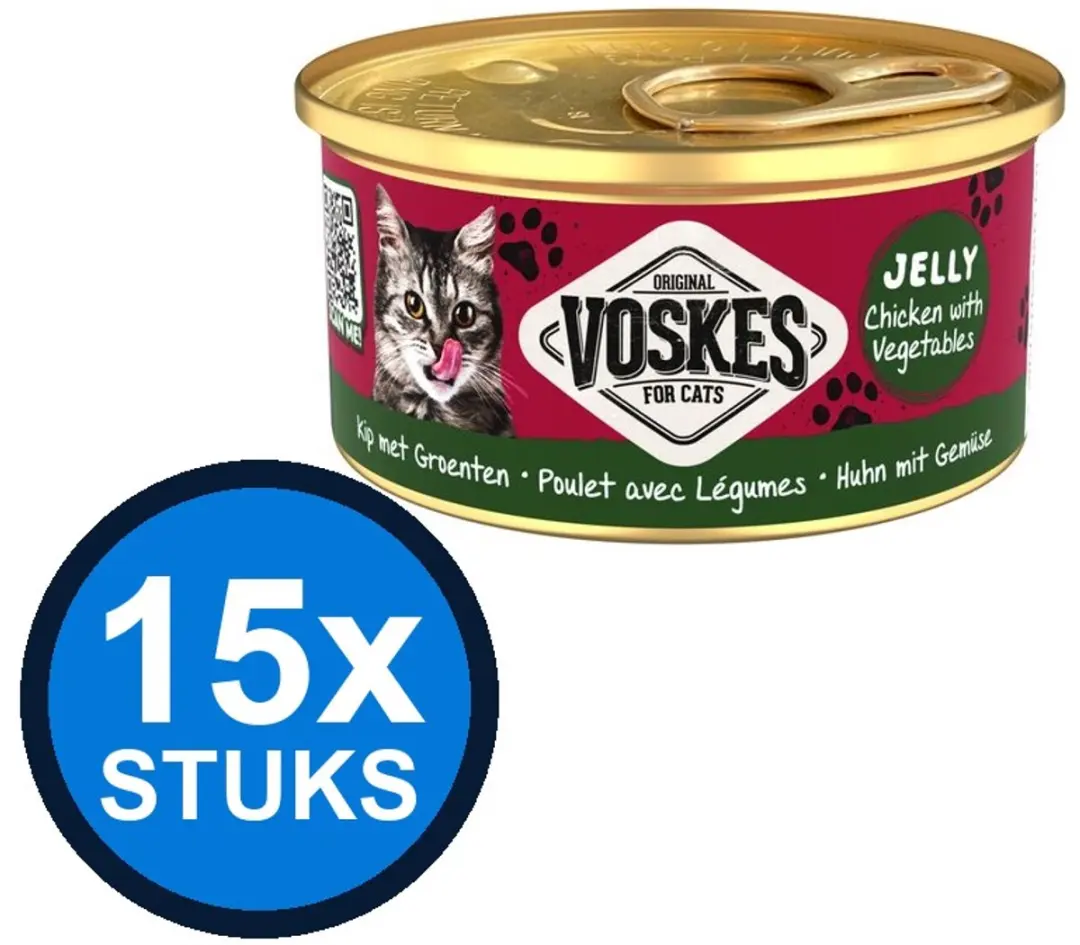 15x Voskes Gelei Kip & Groenten