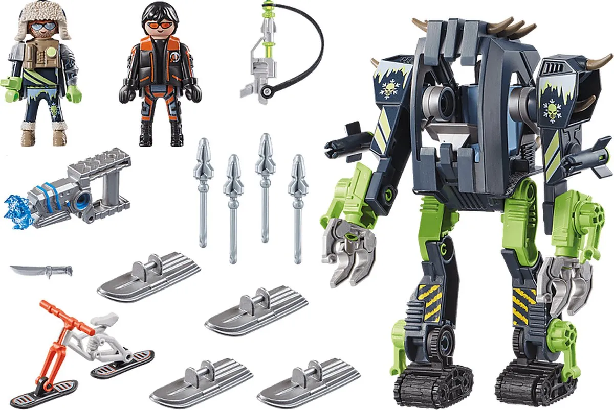 Playmobil Top Agents Arctic Rebels Sneeuwrobot 70233 - Multicolor - afbeelding 6 van 6