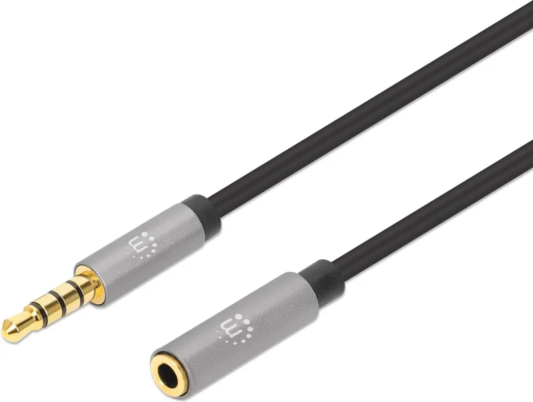 Audio-Verl�ngerungskabel Aux / 3,5 mm Klinke 1m