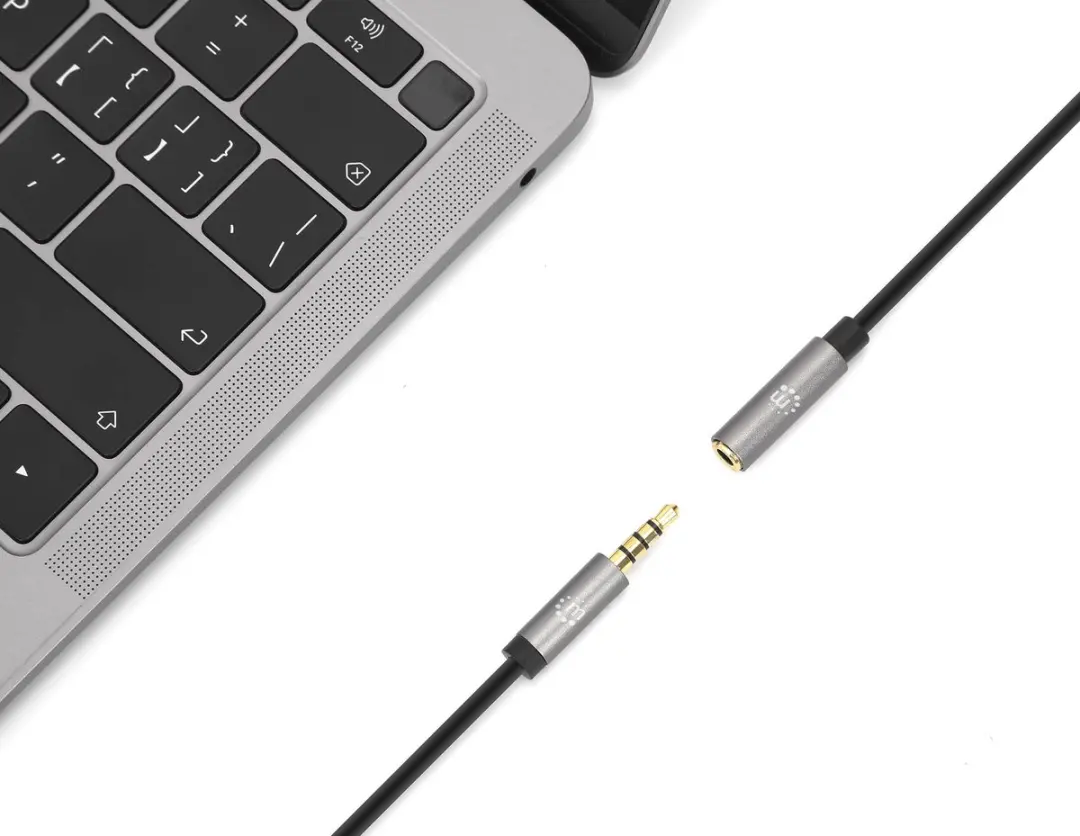 Manhattan Audio Verlengkabel 3,5mm Jack 1m - afbeelding 4 van 6