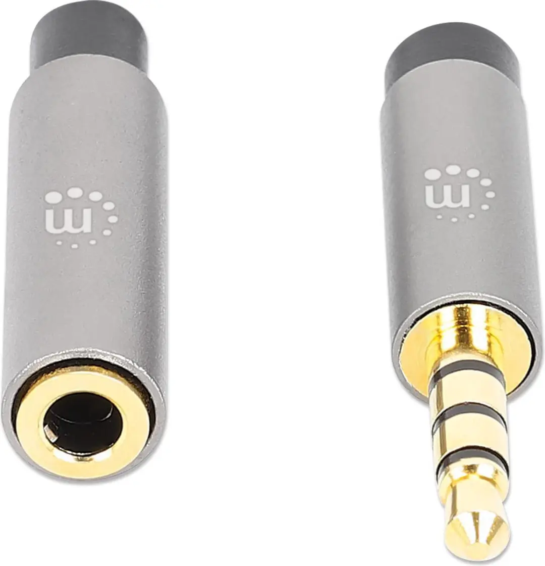Manhattan Audio Verlengkabel 3,5mm Jack 1m - afbeelding 2 van 6