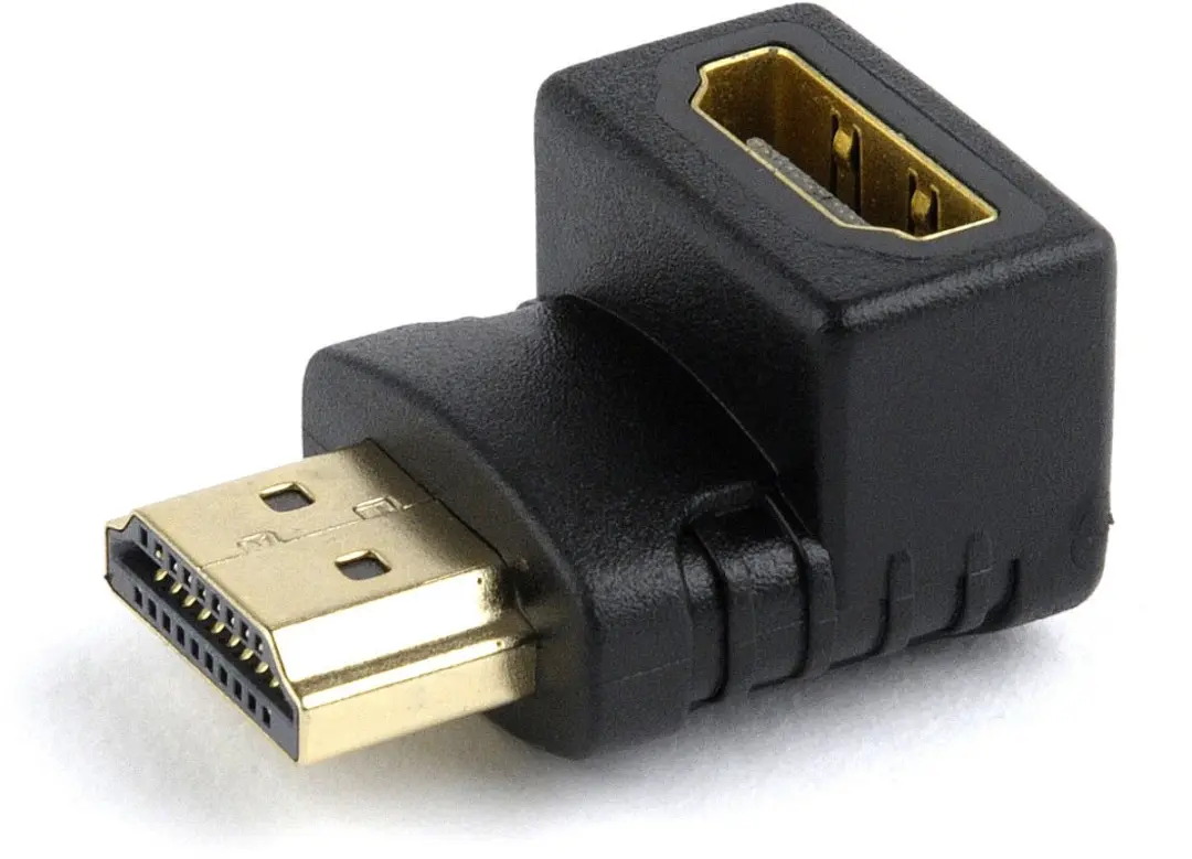 Gembird Haakse HDMI Verloopstekker 90° - Zwart