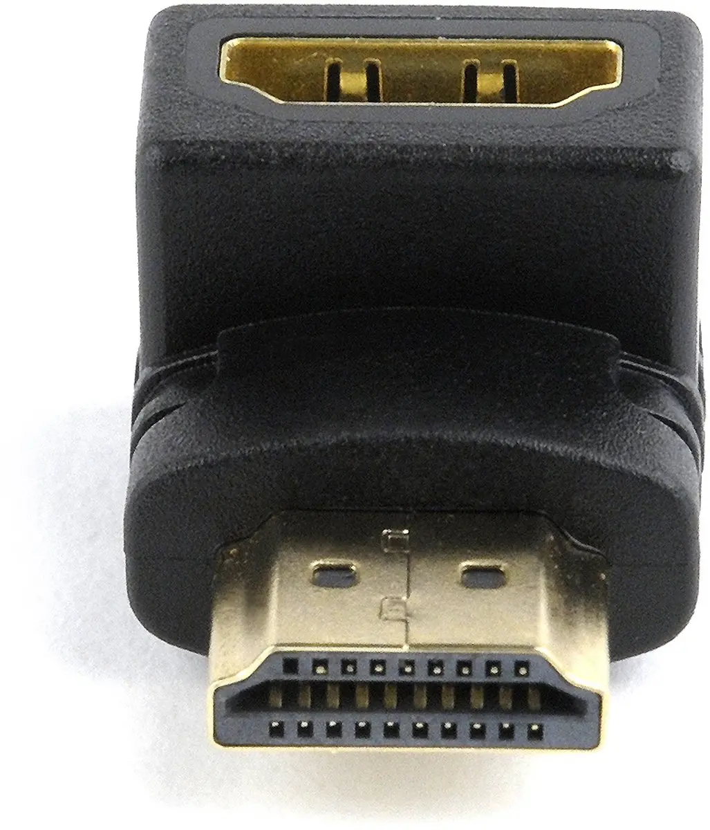 Gembird Haakse HDMI Verloopstekker 90° - Zwart