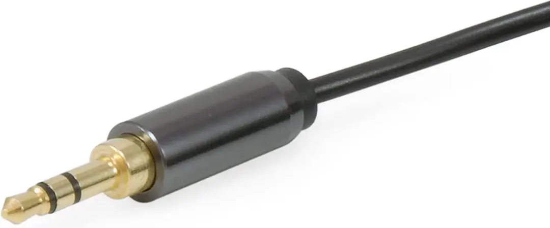 Equip 147083 Audiokabel 3,5mm - 2,5m - Zwart - afbeelding 4 van 4