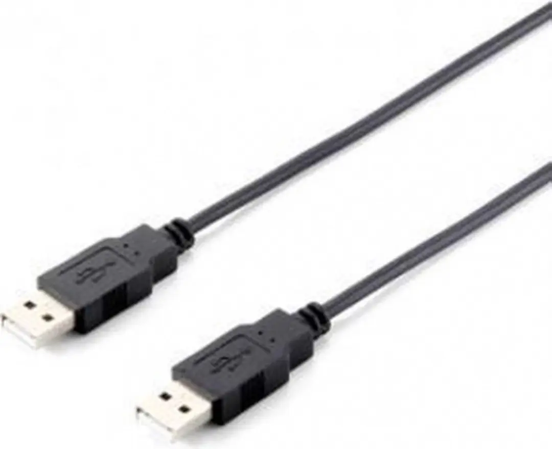 Equip USB A 2.0 Kabel 5.0m - Zwart - afbeelding 2 van 3