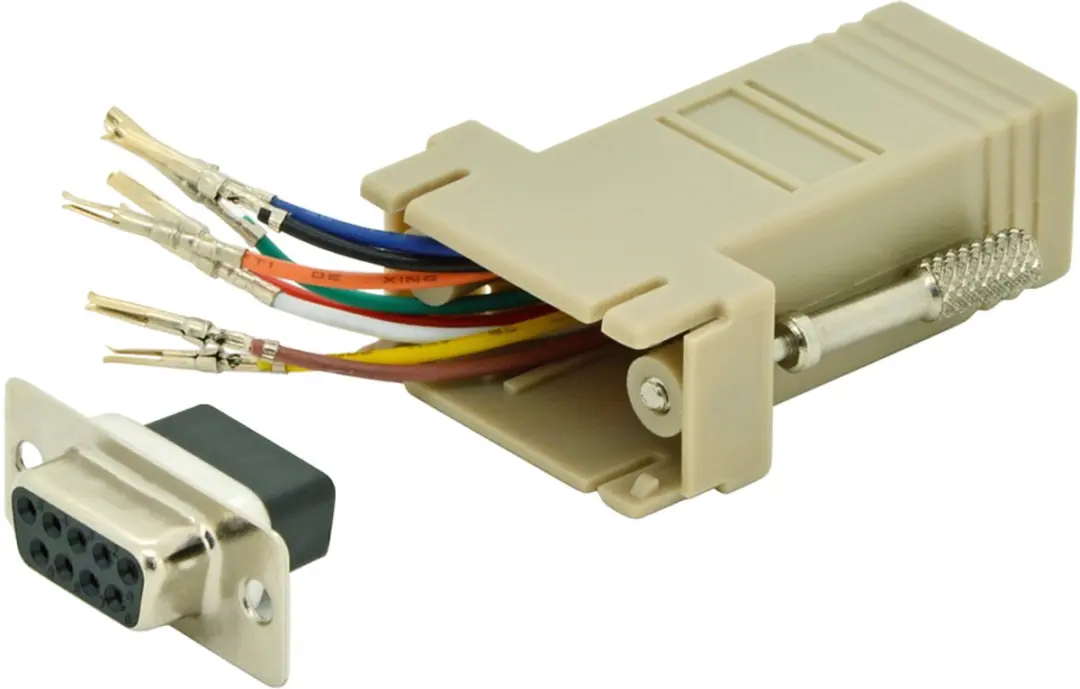 Digitus D-sub 9-polig naar RJ45 Adapter - 1 Stuk
