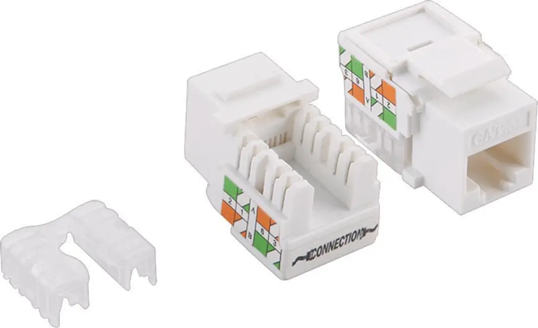 Cat5E Keystone Jack Unshielded