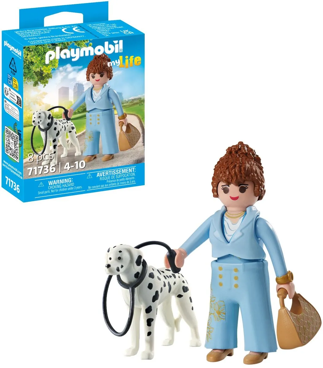 Playmobil My Life Manager met Dalmatiër 71736 - Multicolor - afbeelding 6 van 6