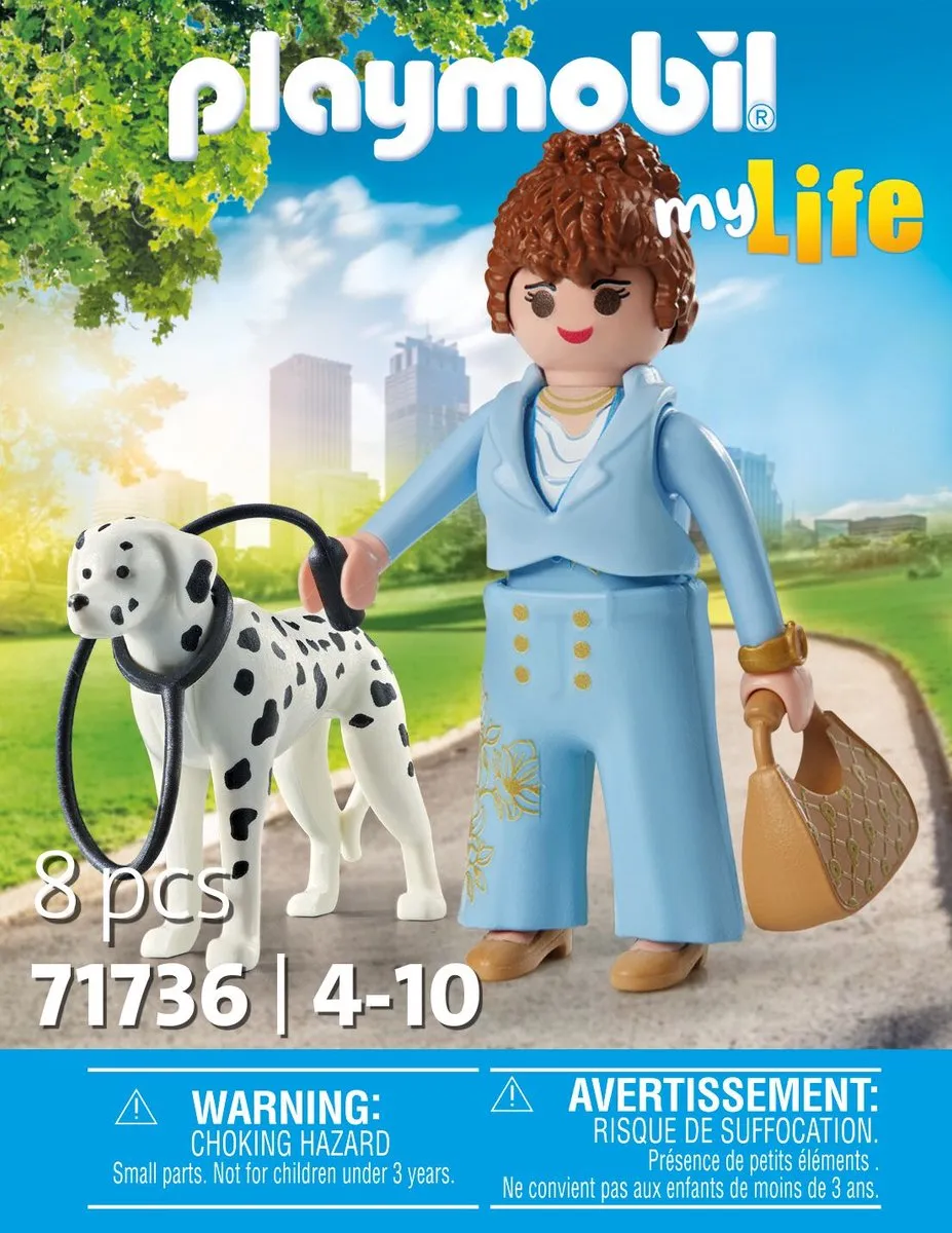 Playmobil My Life Manager met Dalmatiër 71736 - Multicolor