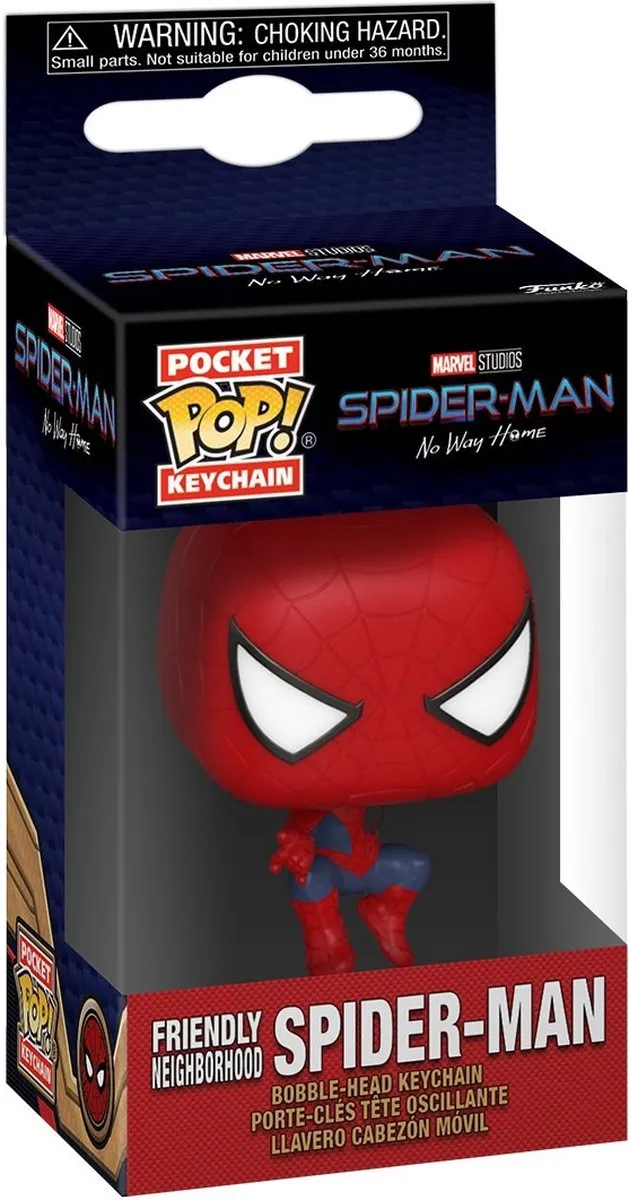 Funko Pop! Keychain Spider-Man No Way Home - Multicolor