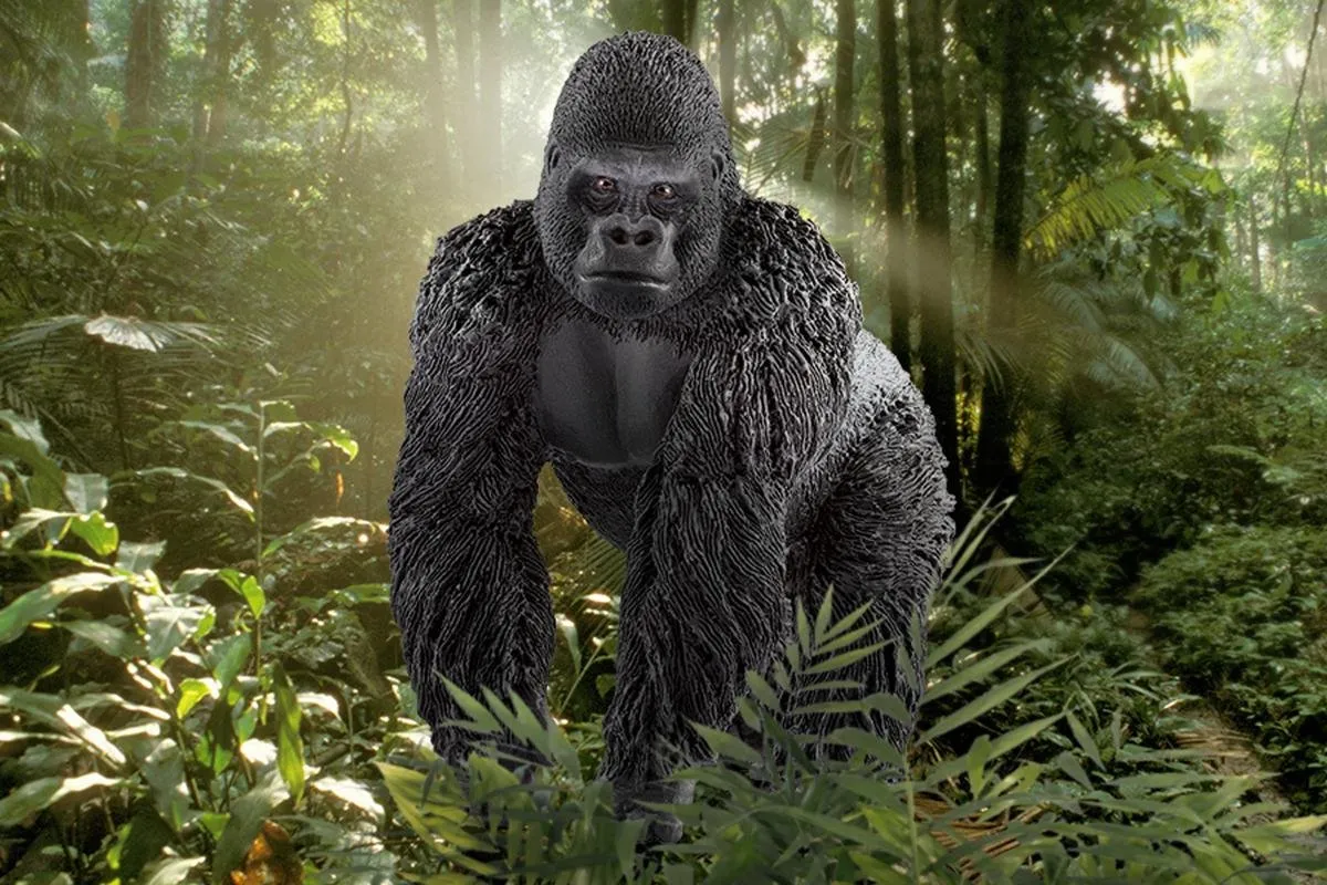 Schleich Safari Gorilla Mannetje 14770