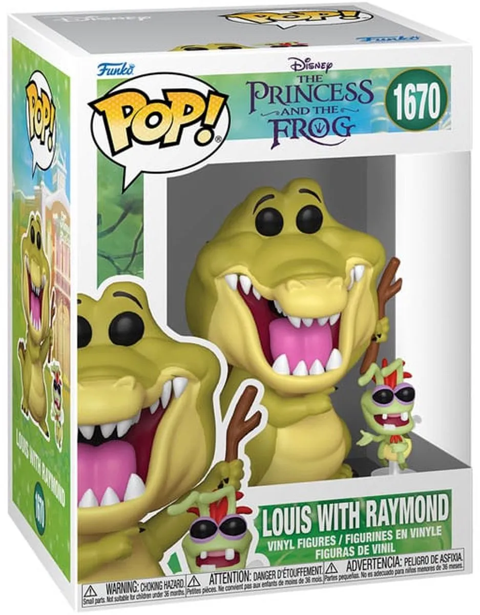 Funko Pop! Küss den Frosch Louis met Raymond - 1670