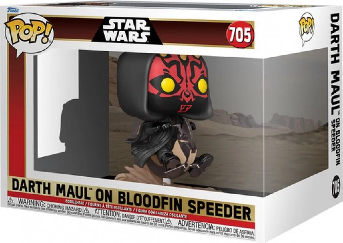 Funko Pop! Darth Maul op Bloodfin Speeder 76014 - Star Wars