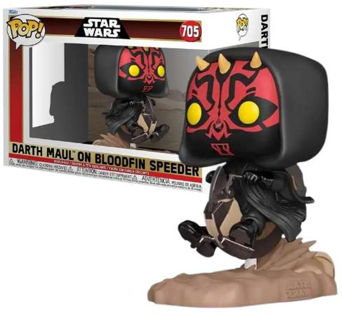 Funko Pop! Darth Maul op Bloodfin Speeder 76014 - Star Wars