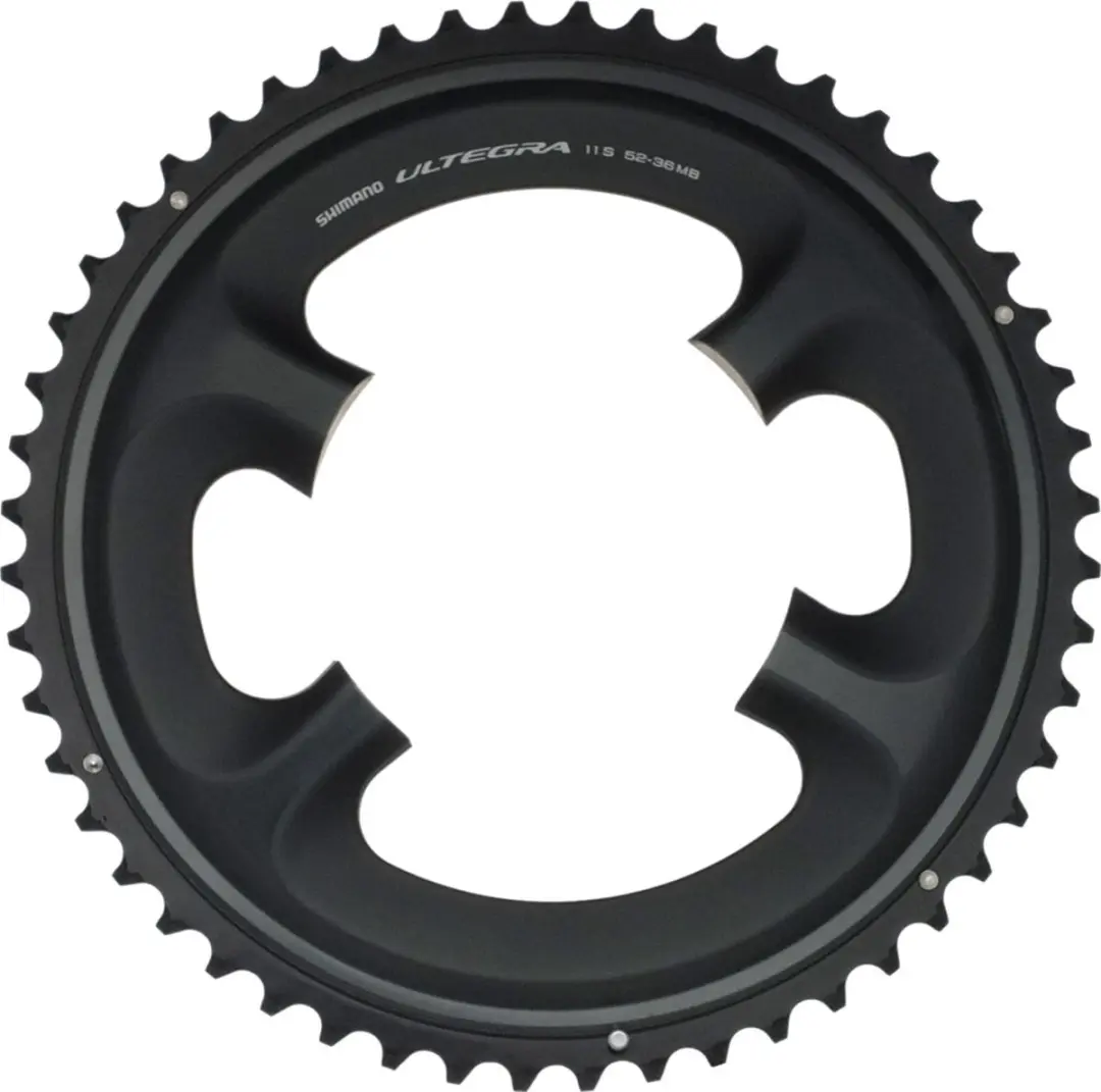 Shimano Kettingblad Ultegra Fc-6800 52t-mb 11s 110 Mm Zwart