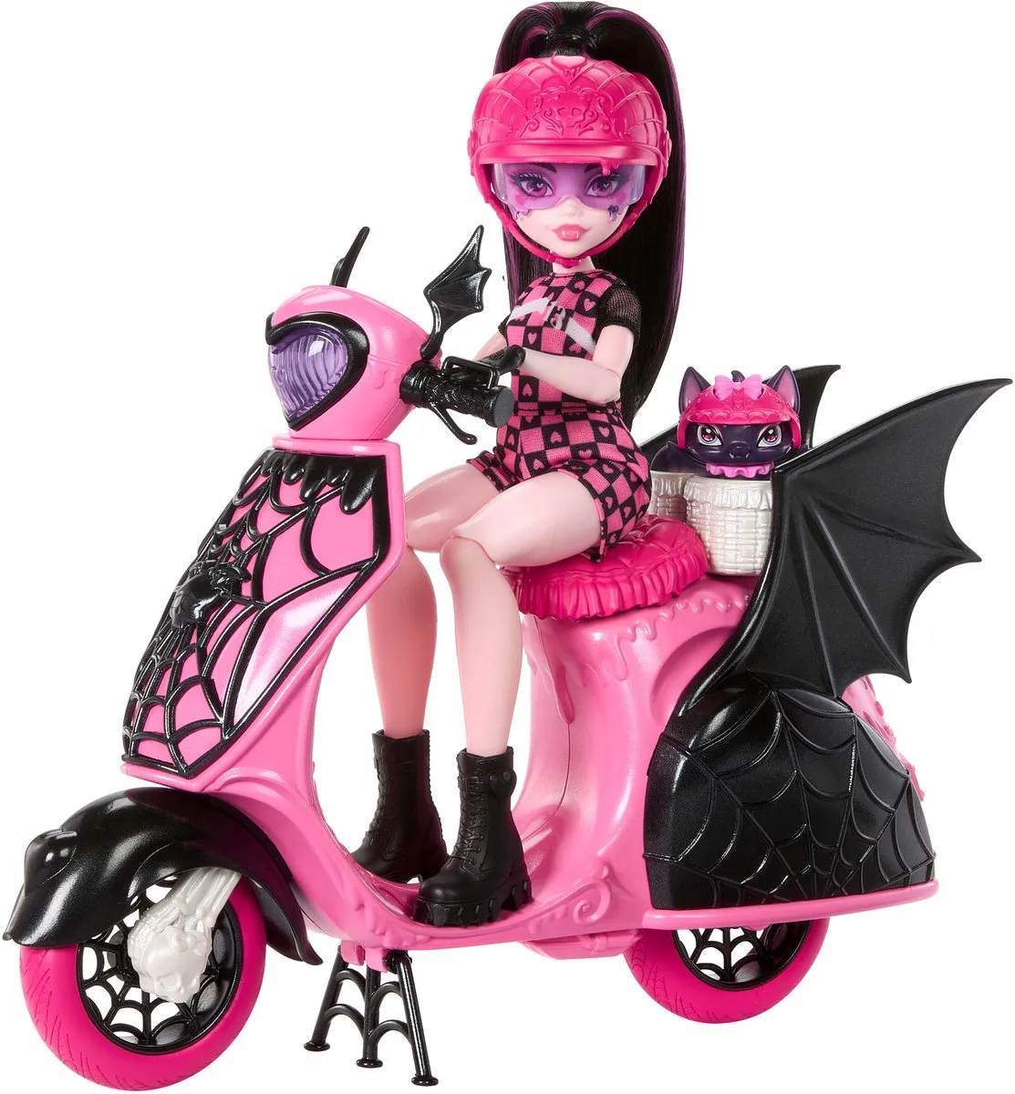 Mattel Monster High Draculaura Pop met Scooter