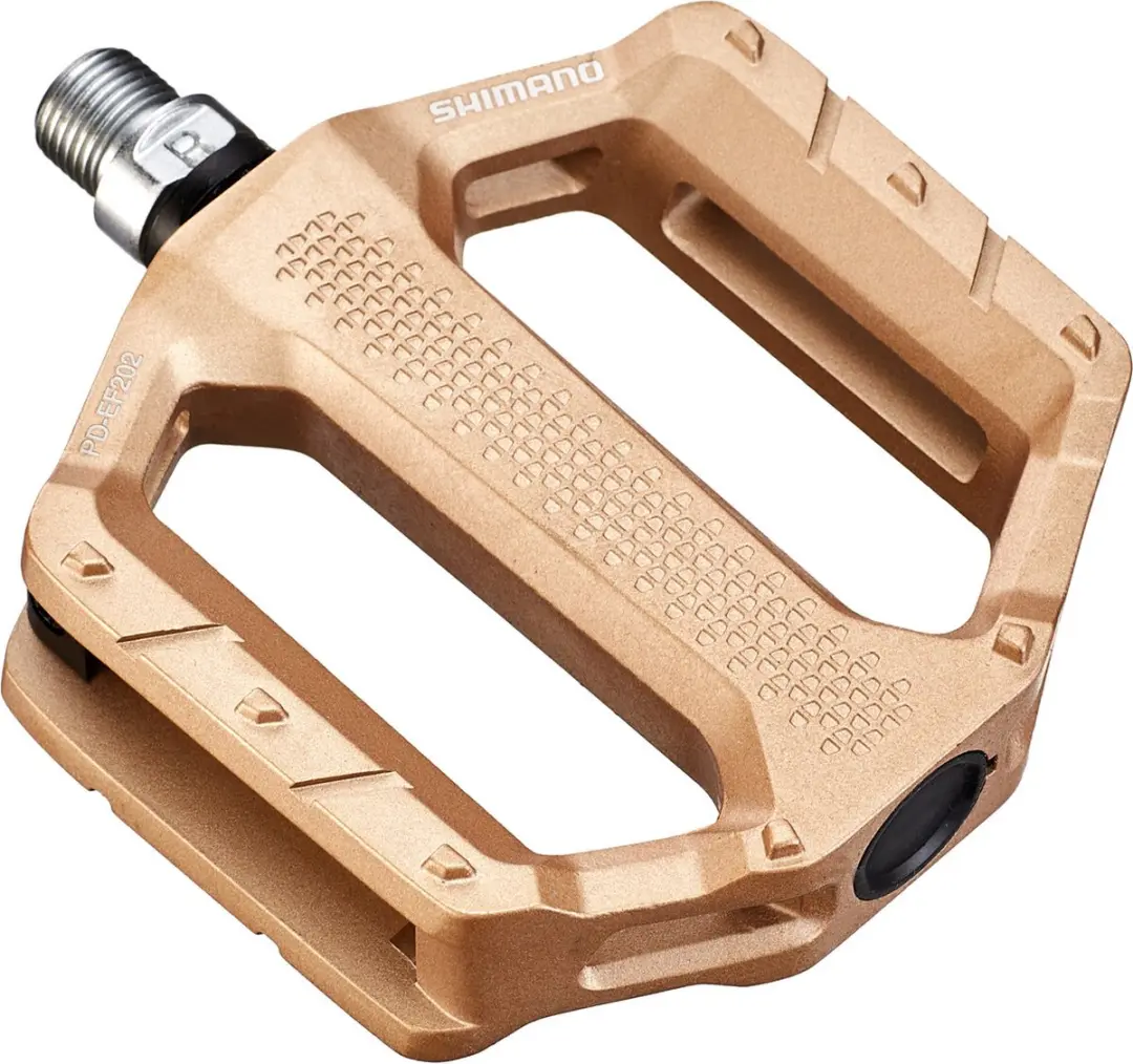 Shimano PD-EF202 Platformpedalen - Goud - 1 Paar