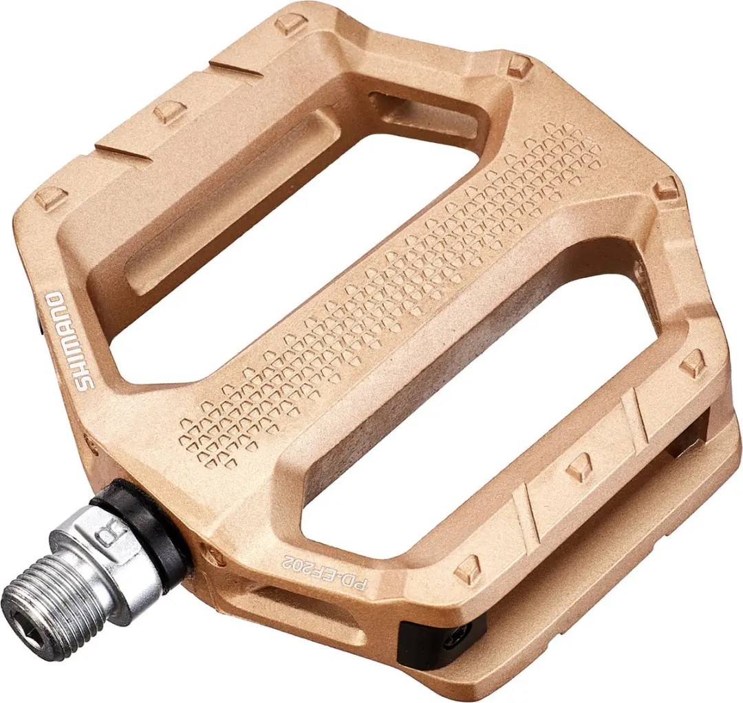 Shimano PD-EF202 Platformpedalen - Goud - 1 Paar