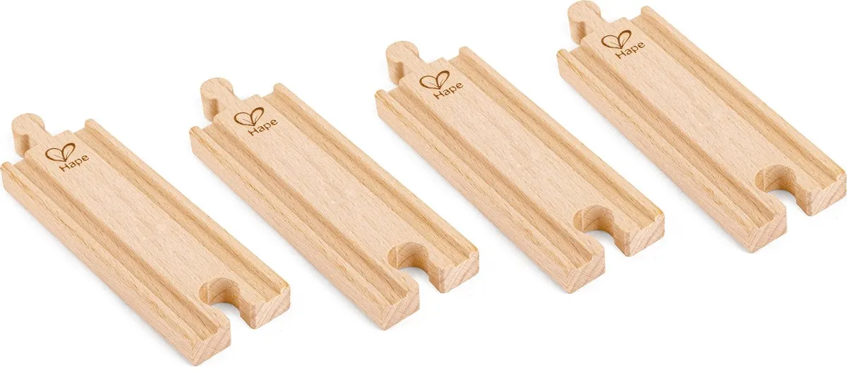 Hape Houten Treinbaan 4-delig E3778