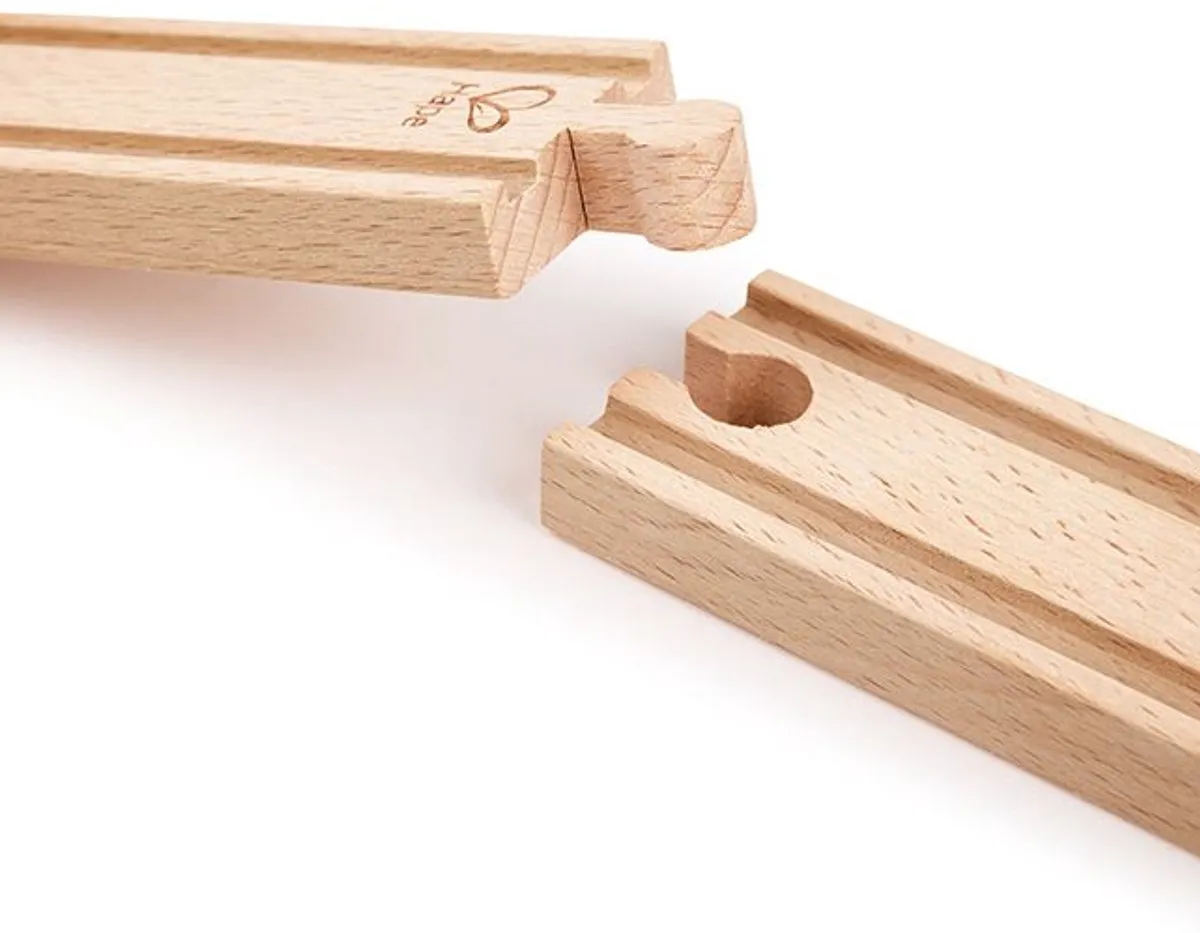 Hape Houten Treinbaan 4-delig E3778 - Bruin