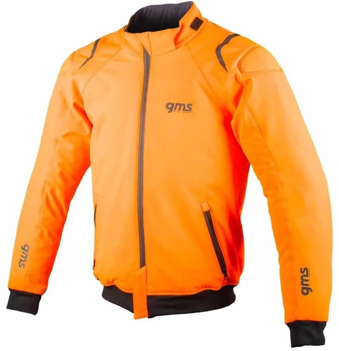 gms Falcon Neon Oranje Textiele Motorjas
