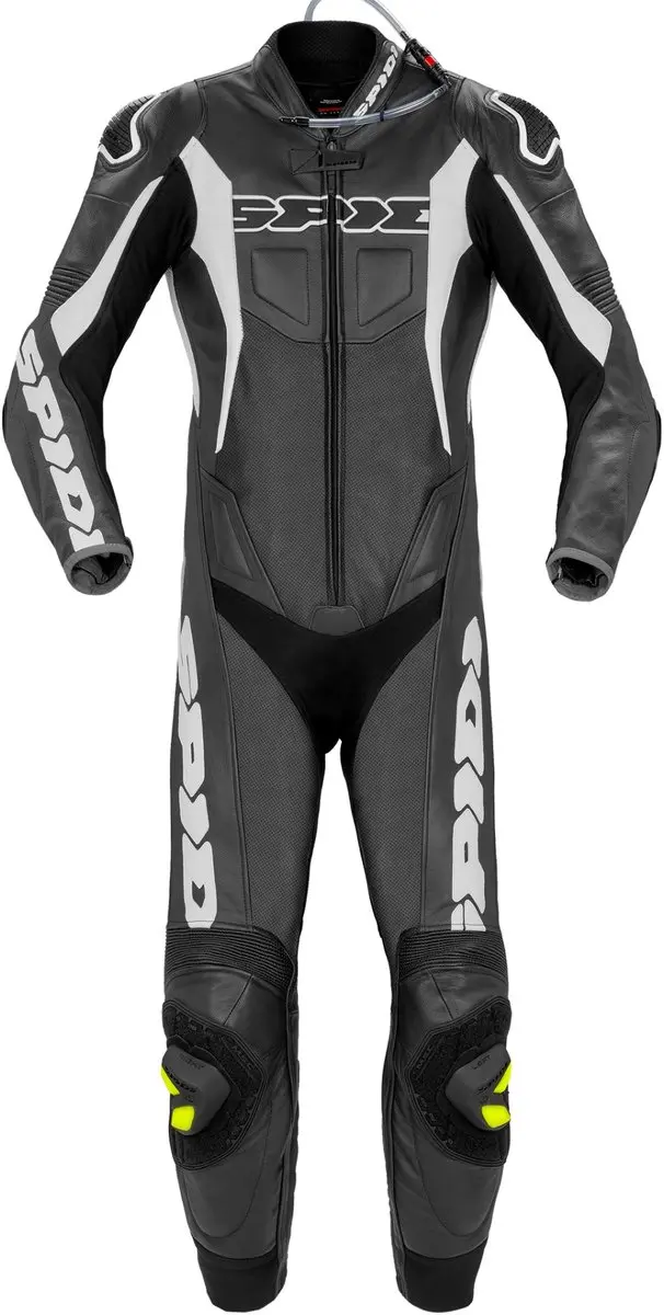 Spidi Sport Warrior Pro Perf. 1-Delig Pak Zwart Wit