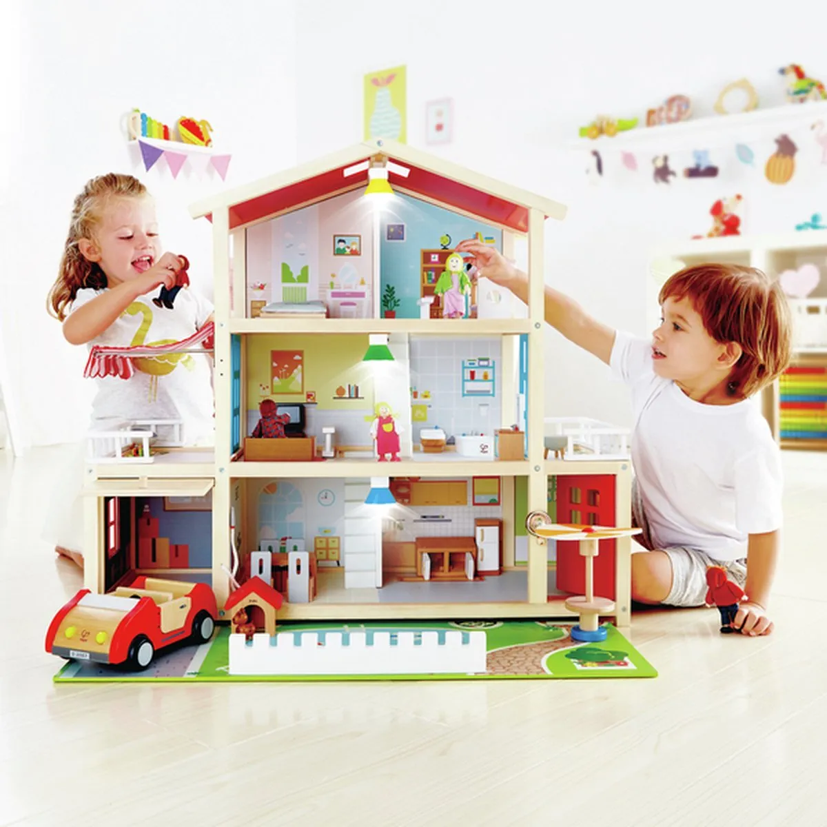 Hape Family Mansion Poppenhuis