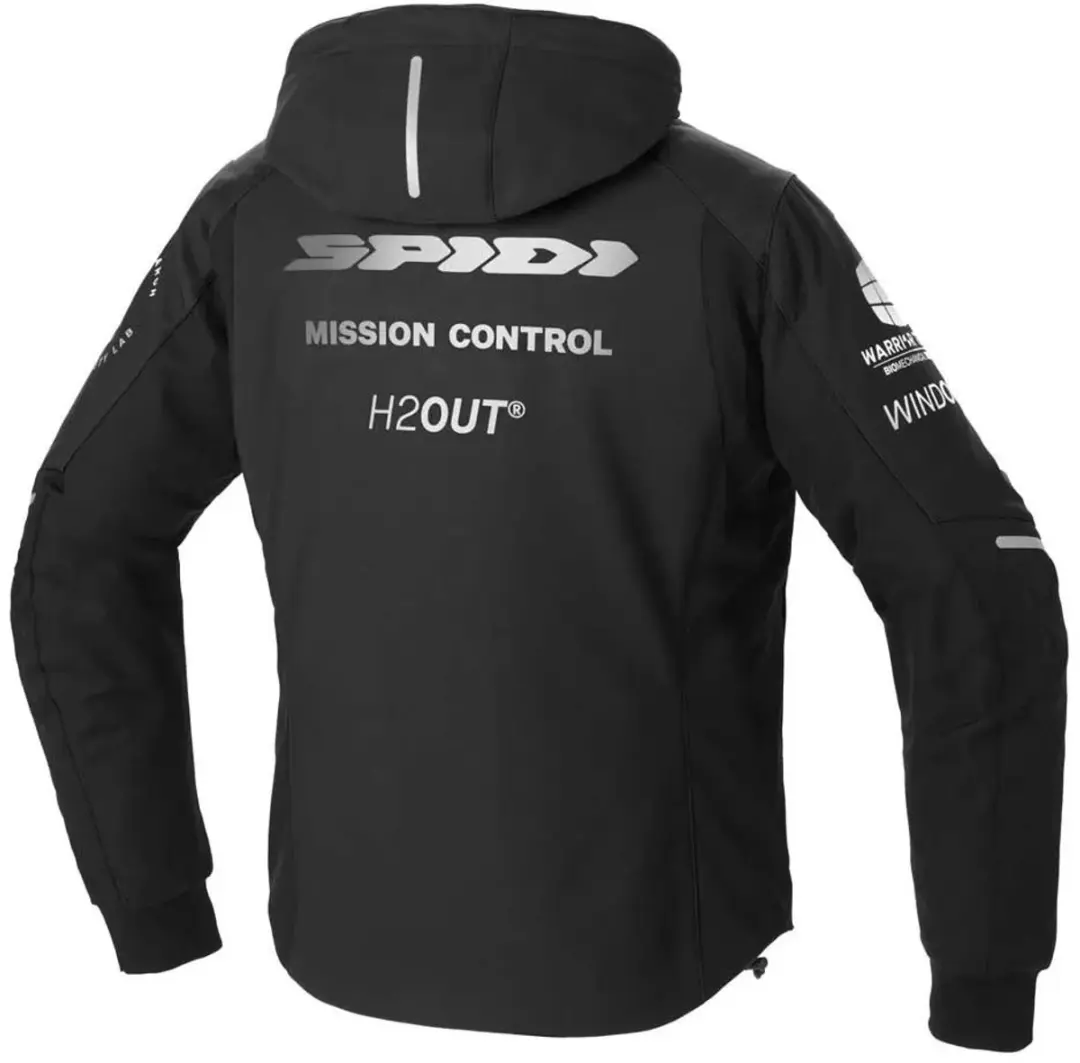 Spidi Armor H2Out Jas - M - Zwart/Wit