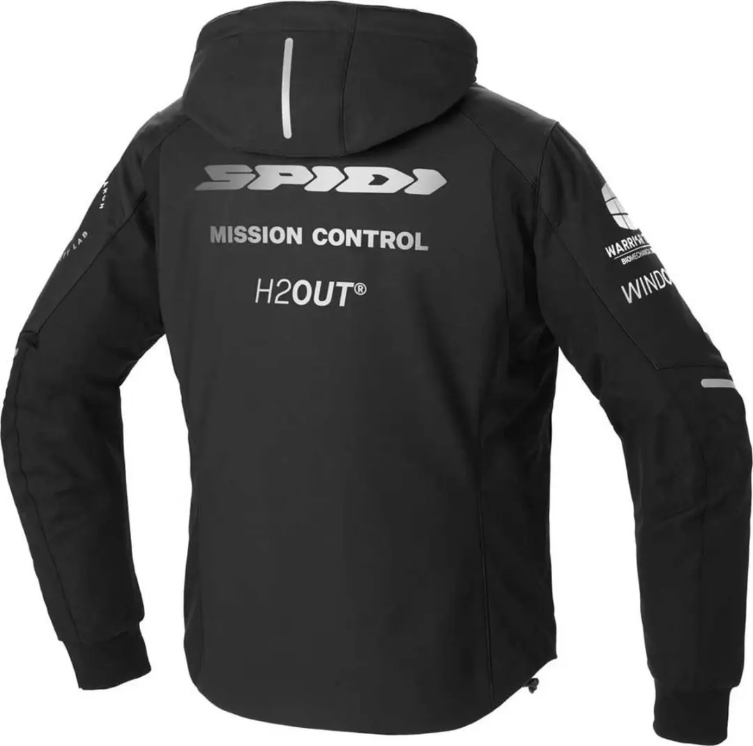 Spidi Armor H2Out Jas - M - Zwart/Wit