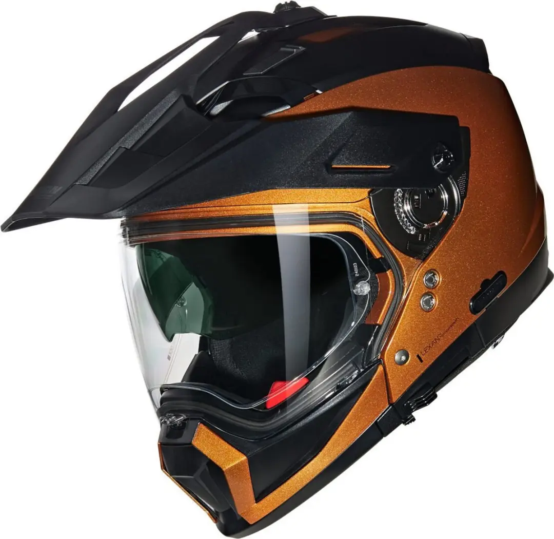 Nolan N70-2 X 06 Classico Nobile 318 Oker Zwart Glossy Multi Helm