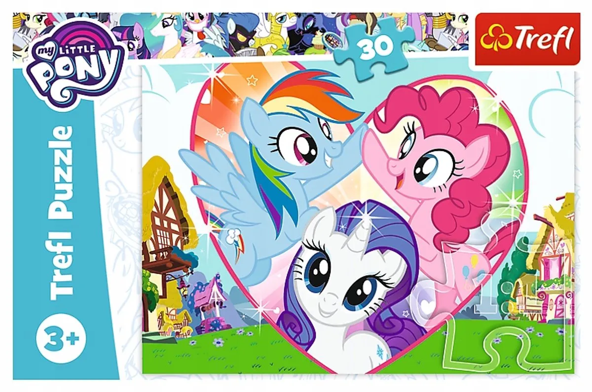 My Little Pony Puzzel 30 Stuks - Multicolor - afbeelding 2 van 2