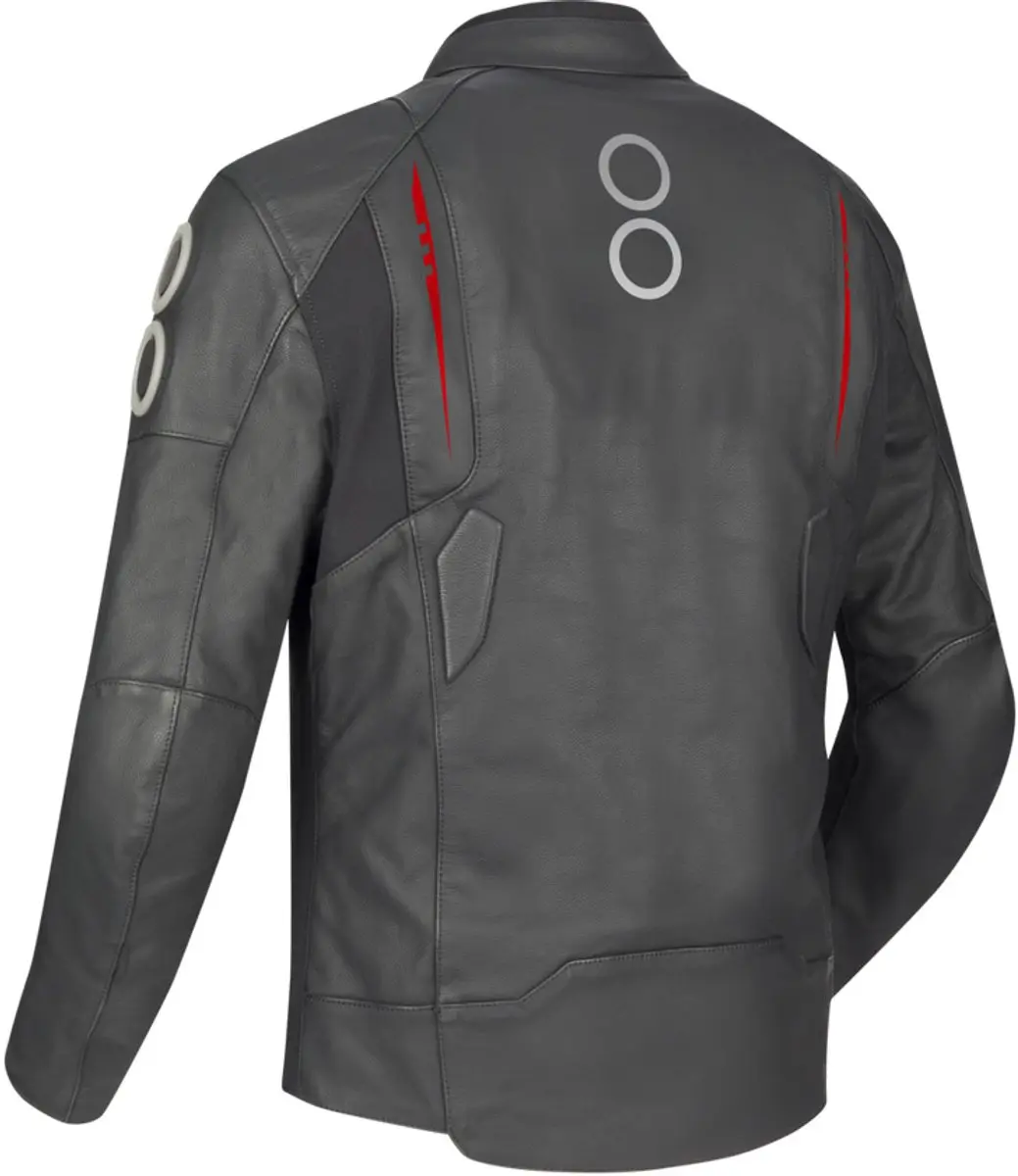 Bering Radial Jas Zwart Rood - 2XL - afbeelding 6 van 6