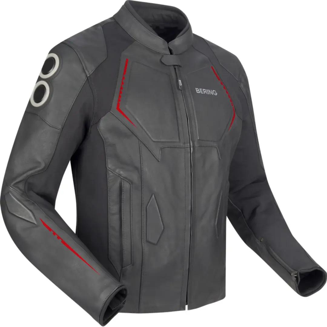 Bering Radial Jas Zwart Rood