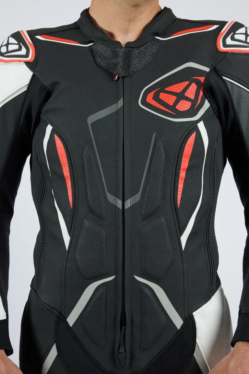 IXON Demonio Motorpak 1-delig - 3XL - Zwart/Wit/Rood